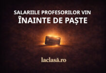 Salariile profesorilor vin înainte de Paște: Cum mută o clauză sindicală plățile în tot sistemul
